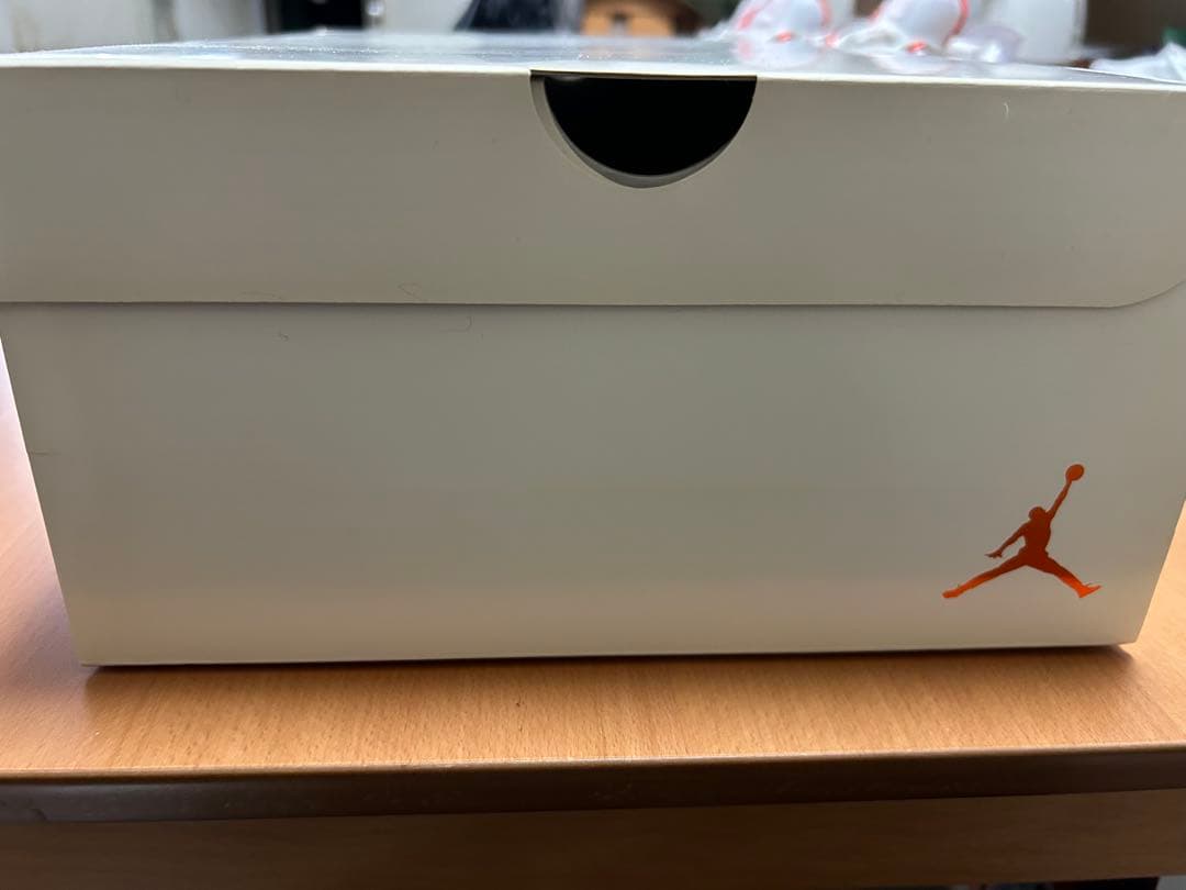 シューズ(男性用) Nike Air Jordan 4 Retro WhiteTeam Orange