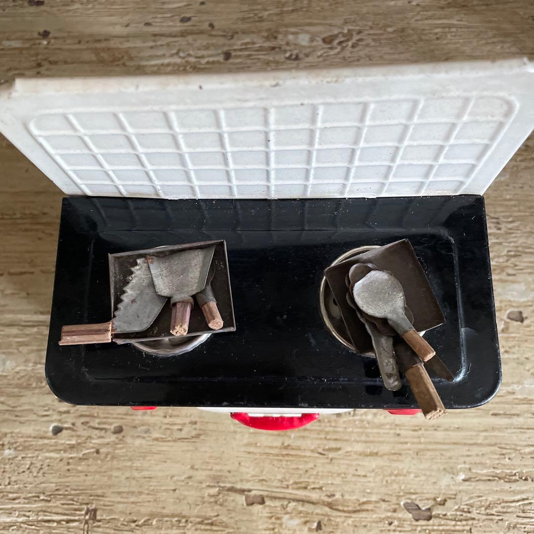 アンティーク　ブリキままごとキッチン