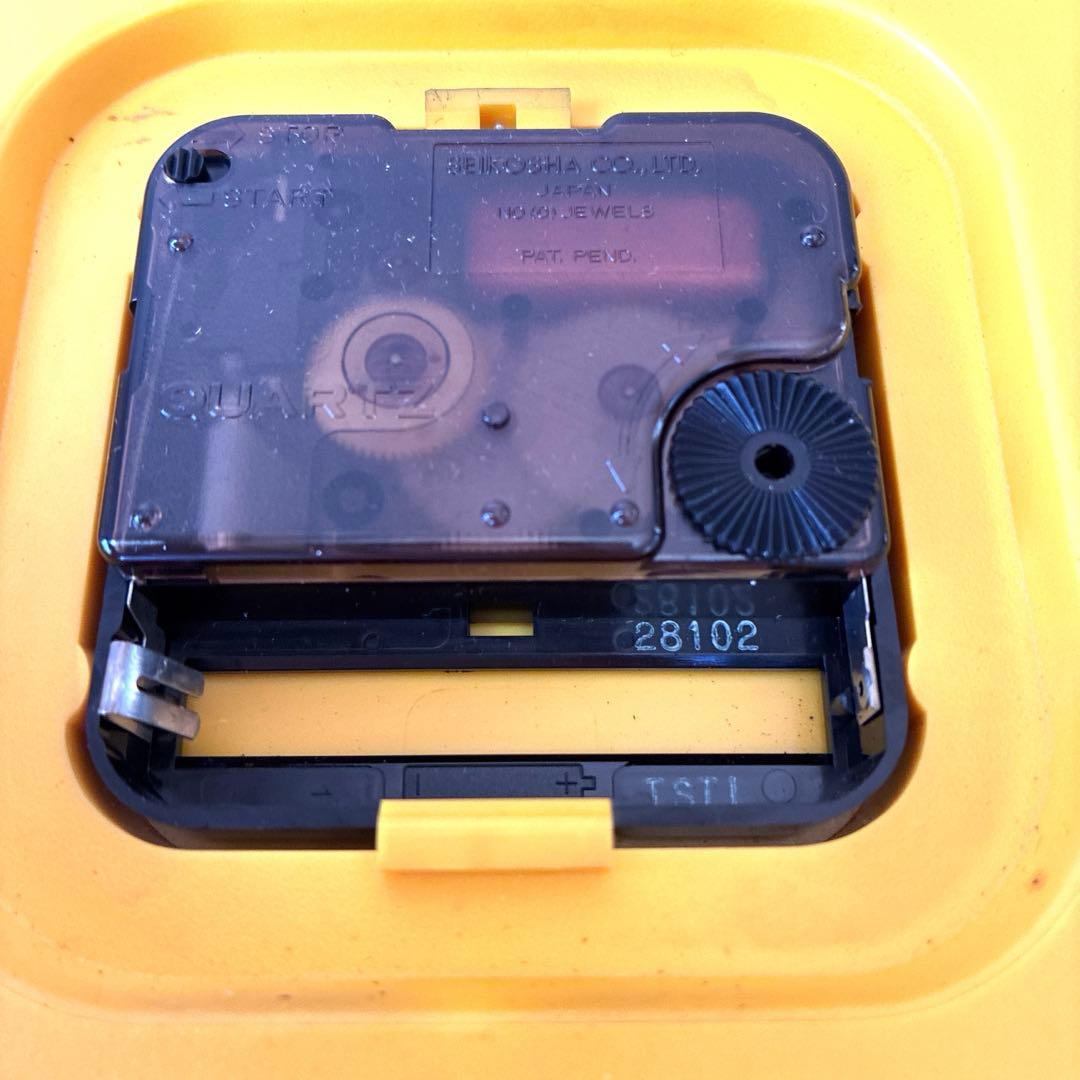 昭和レトロ 動作品 セイコー SEIKO 掛時計 ポップ 80年代　当時物