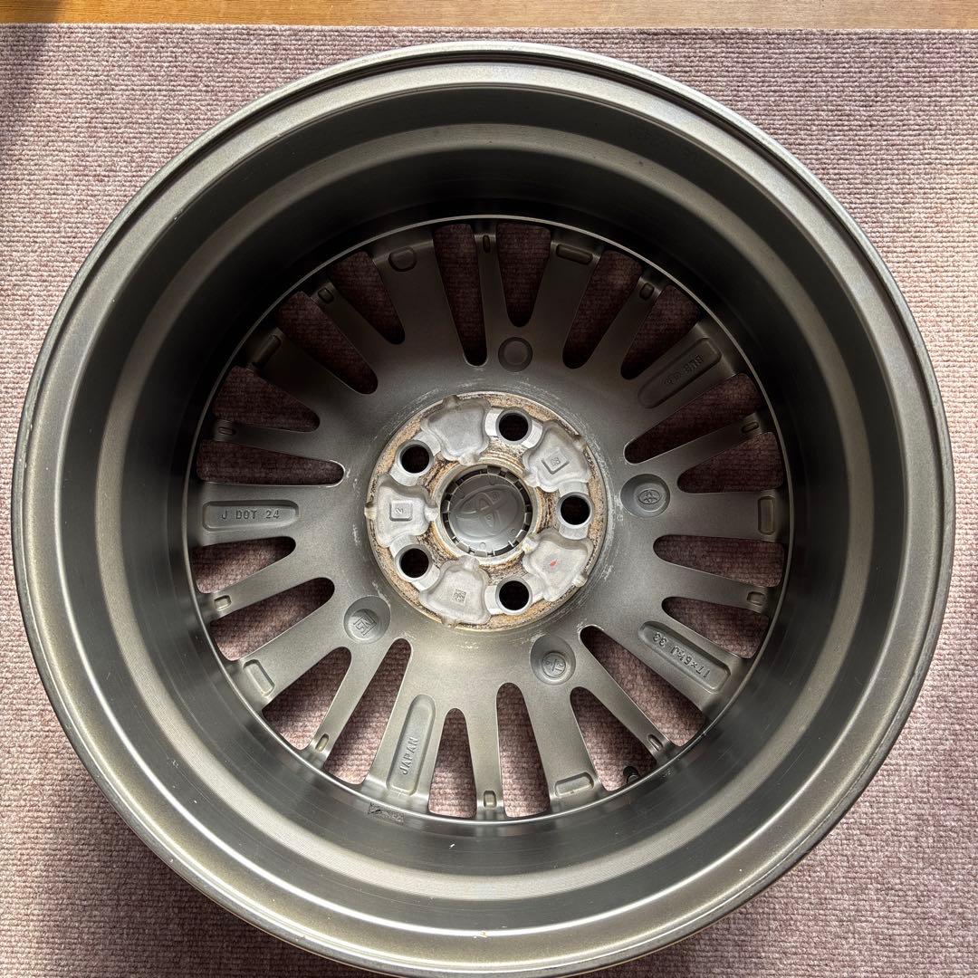 トヨタ アルファード30系　純正17インチアルミホイール　4本セット