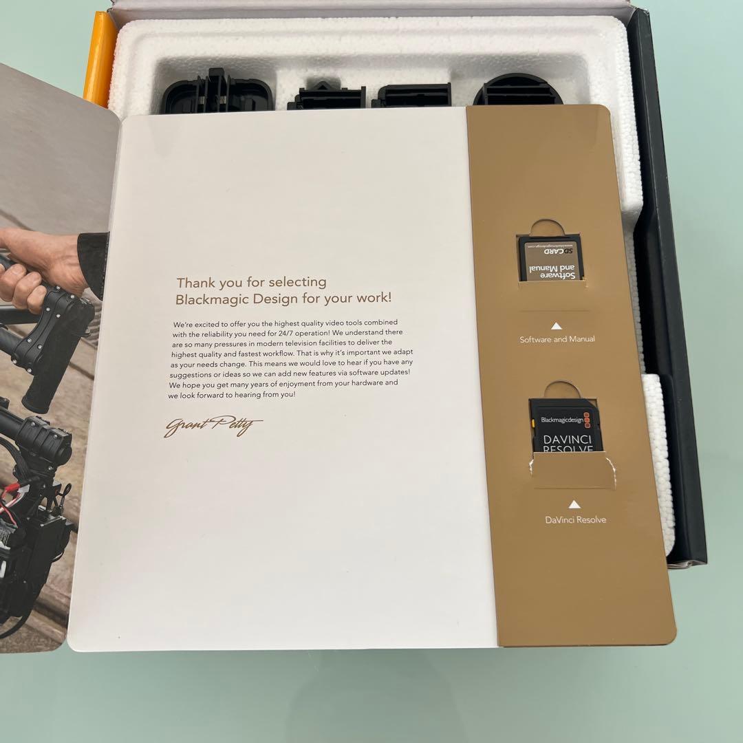 映像用ケーブル Black magic Video Assist 4K