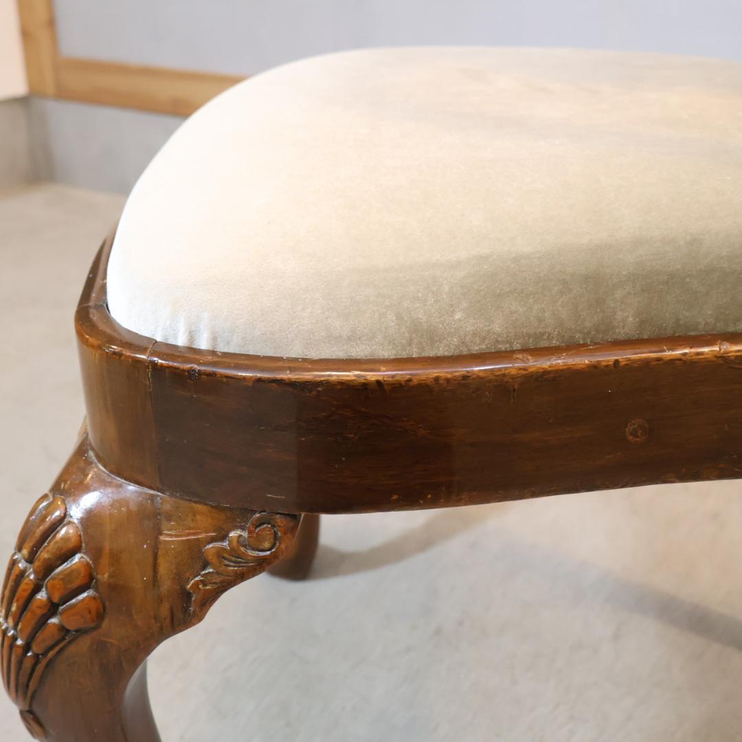 ロイズアンティークス クイーンアン ダイニングチェア 2脚セット アンティーク