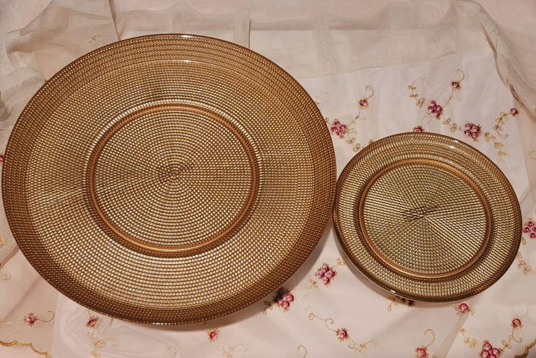 Arda アルダ シャイニングプレート コンポート ケーキスタンド 大1・小3