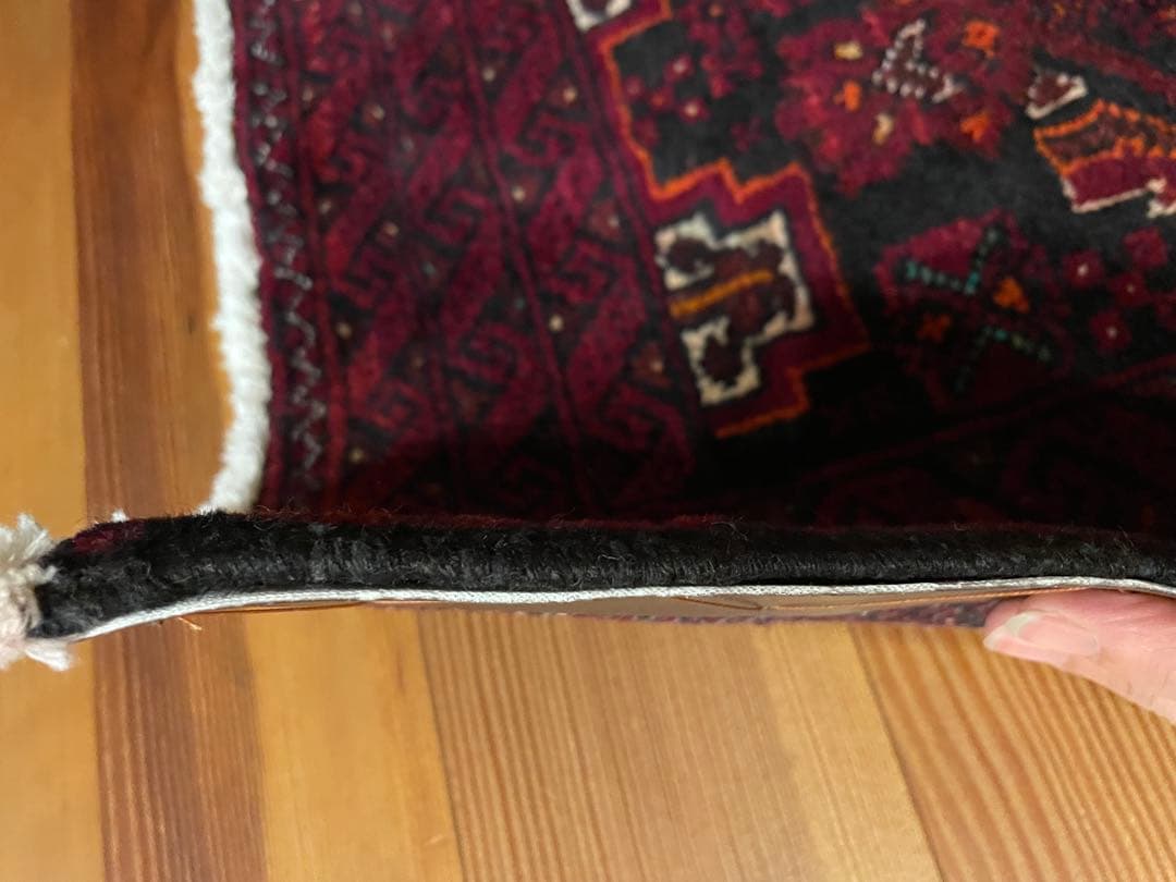 ウール製ペルシャ風ラグ 60x90cm