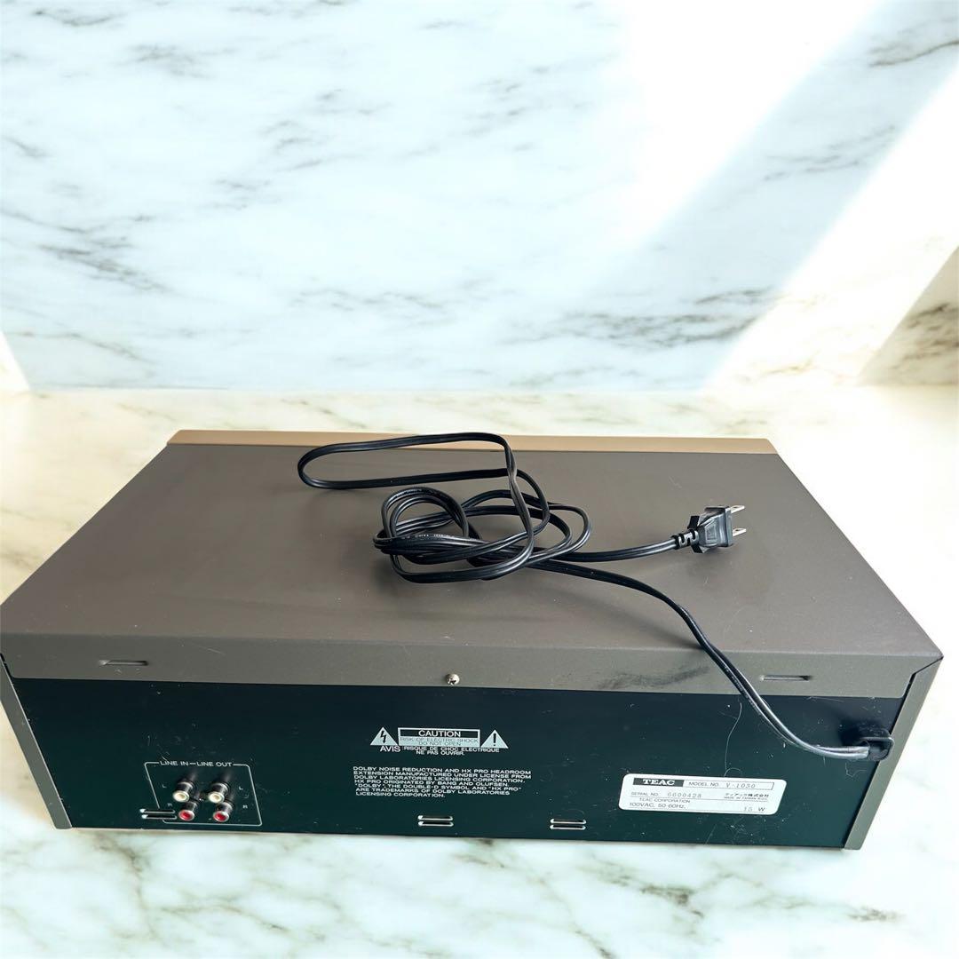 【 TEAC 】 V-1030 カセットデッキ ティアック