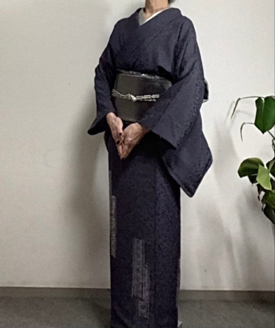 作家物、密かにゴージャスなお着物。