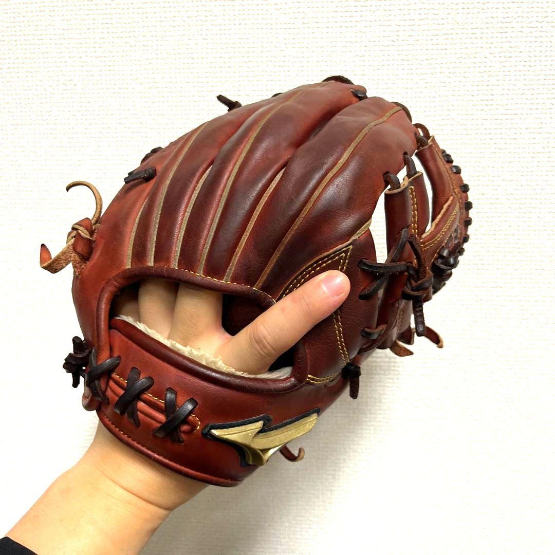 940 ミズノ グローバルエリート 即戦力 軟式 少年 内野手用グローブ