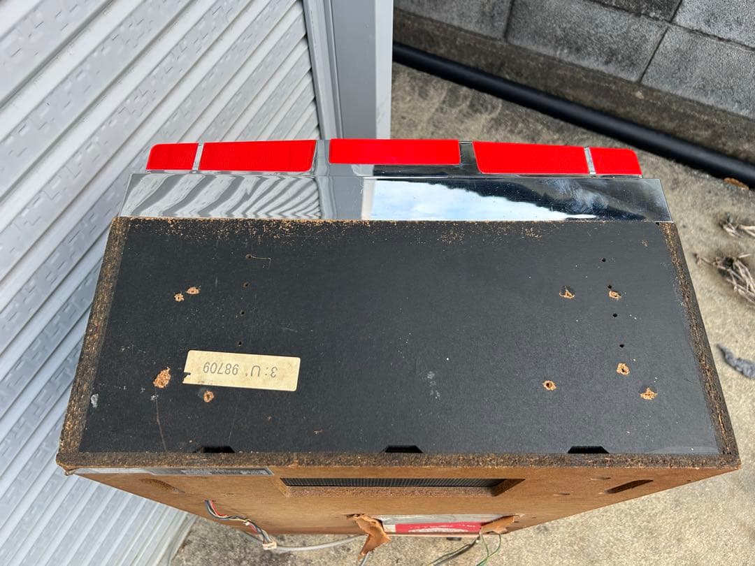 り*。様 スロット　花火　4号機　アルゼ　実動　メダル付き　レトロ　アンティーク