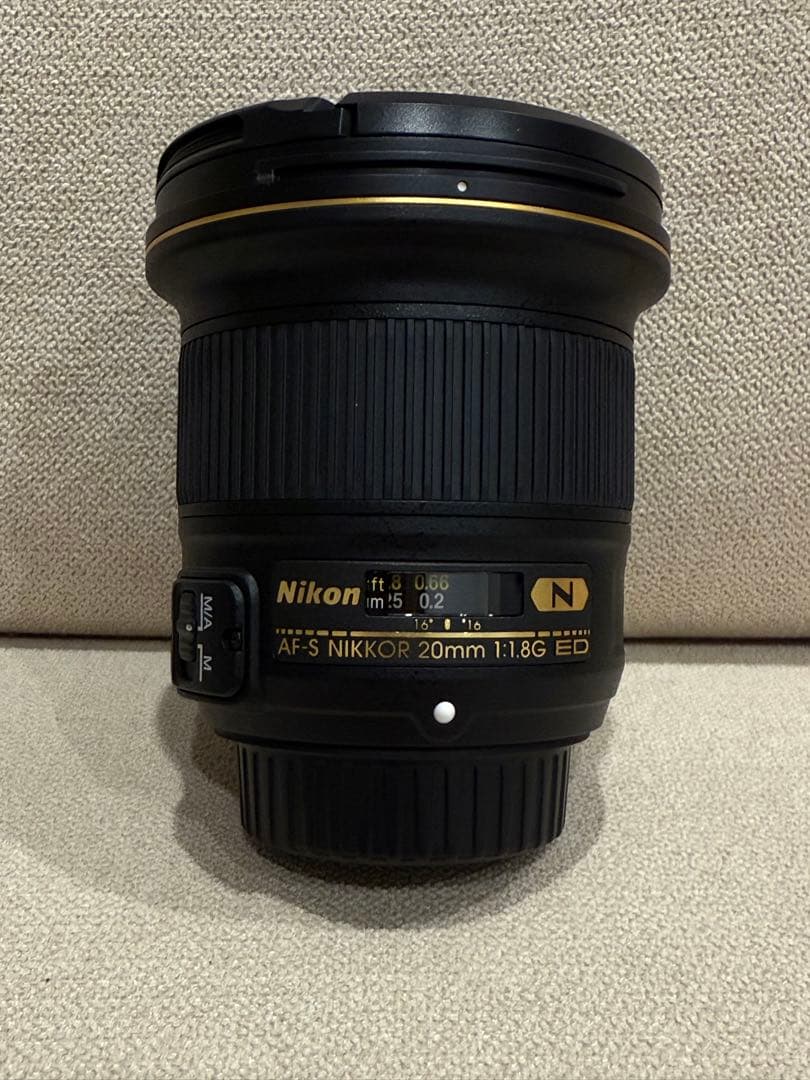 Nikon一眼レフレンズ　AS-F NIKKOR 20mm f/1.8G ED