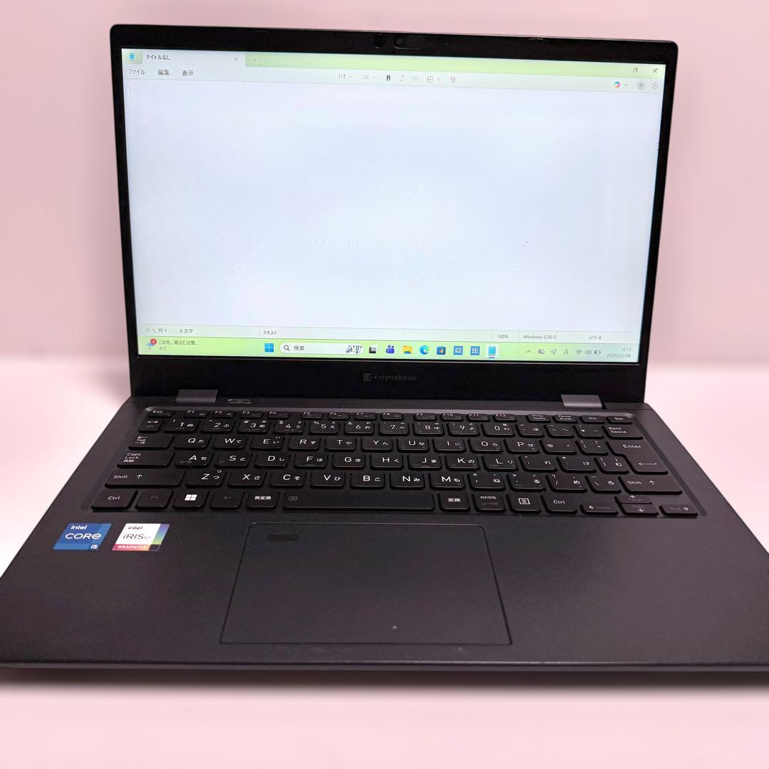 美品 バッテリー消耗少！東芝 dynabook G83/KW 2023年製