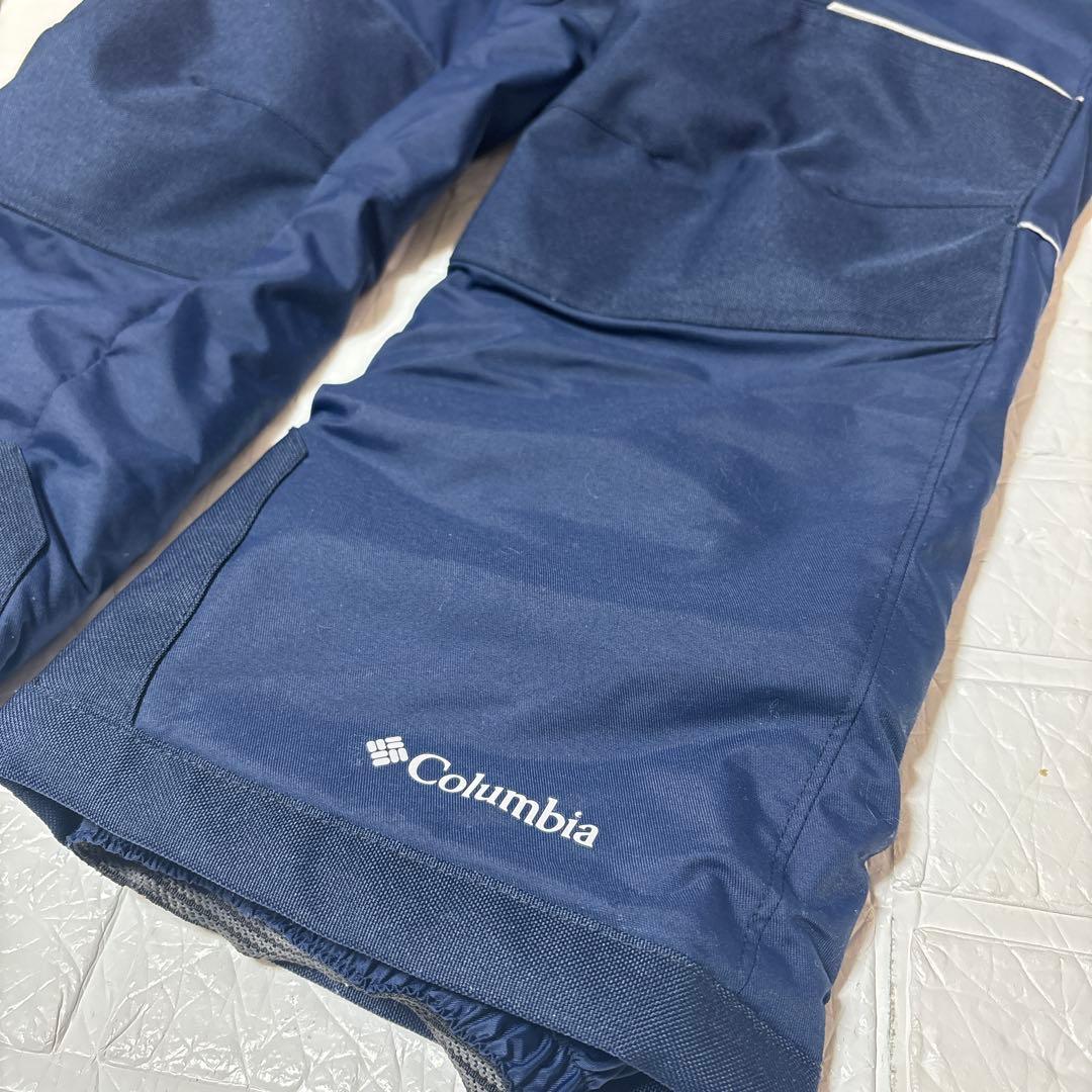 デサント　コロンビア　スキー　スノボ　スノーウェア　140/130 青迷彩 即日