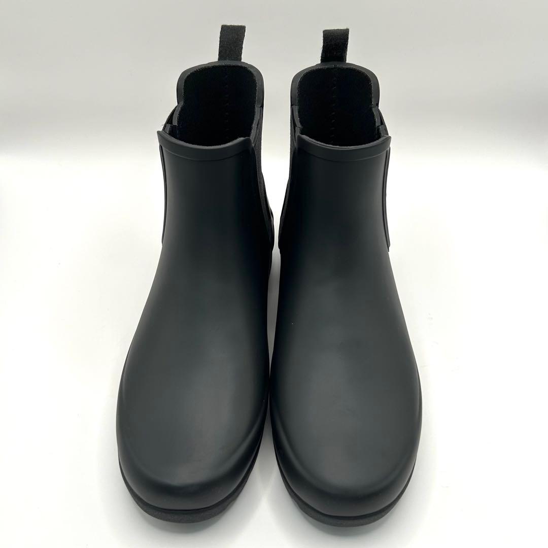 新品未使用品✨ HUNTER 【22㎝】 レインブーツ サイドゴア ショート 黒