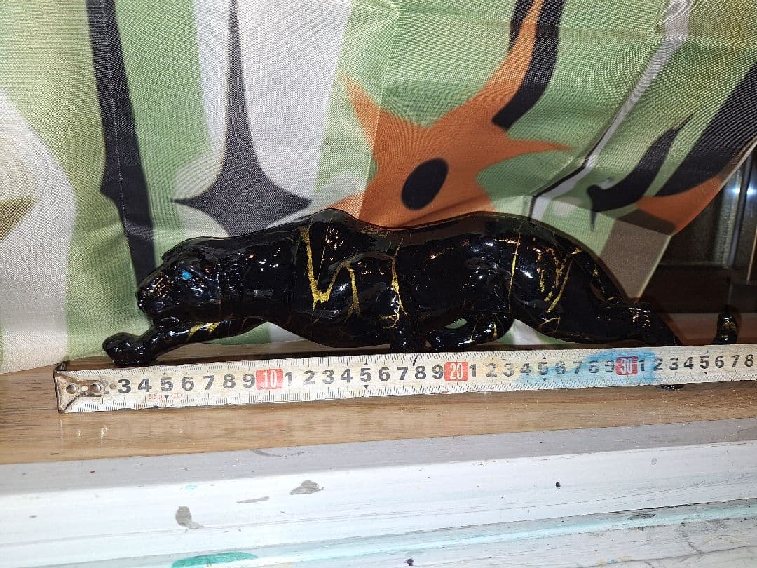 50,s50年代 パンサー 置物 約38cm