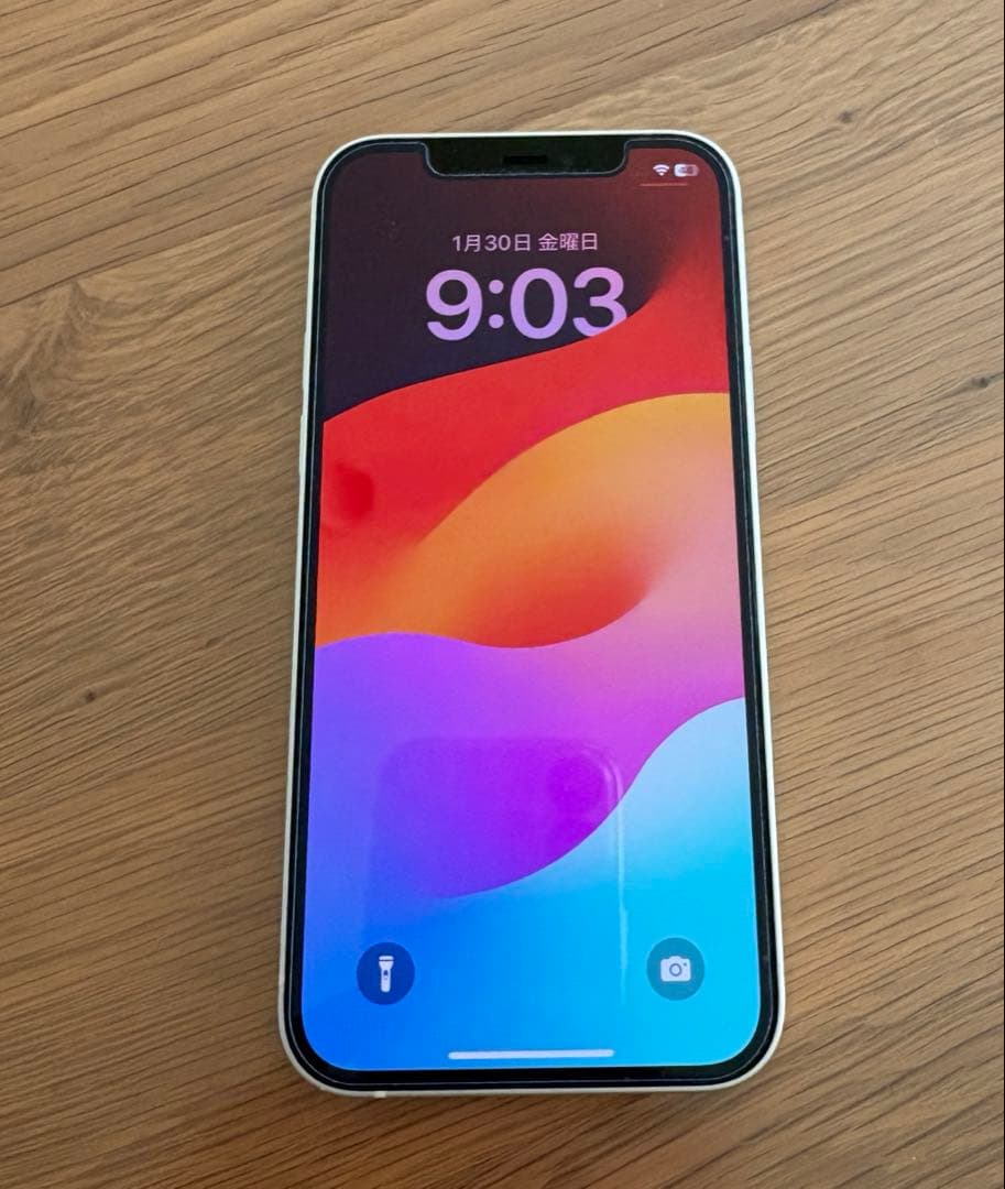 値下げ！iPhone12本体　ホワイト　87％　64GB