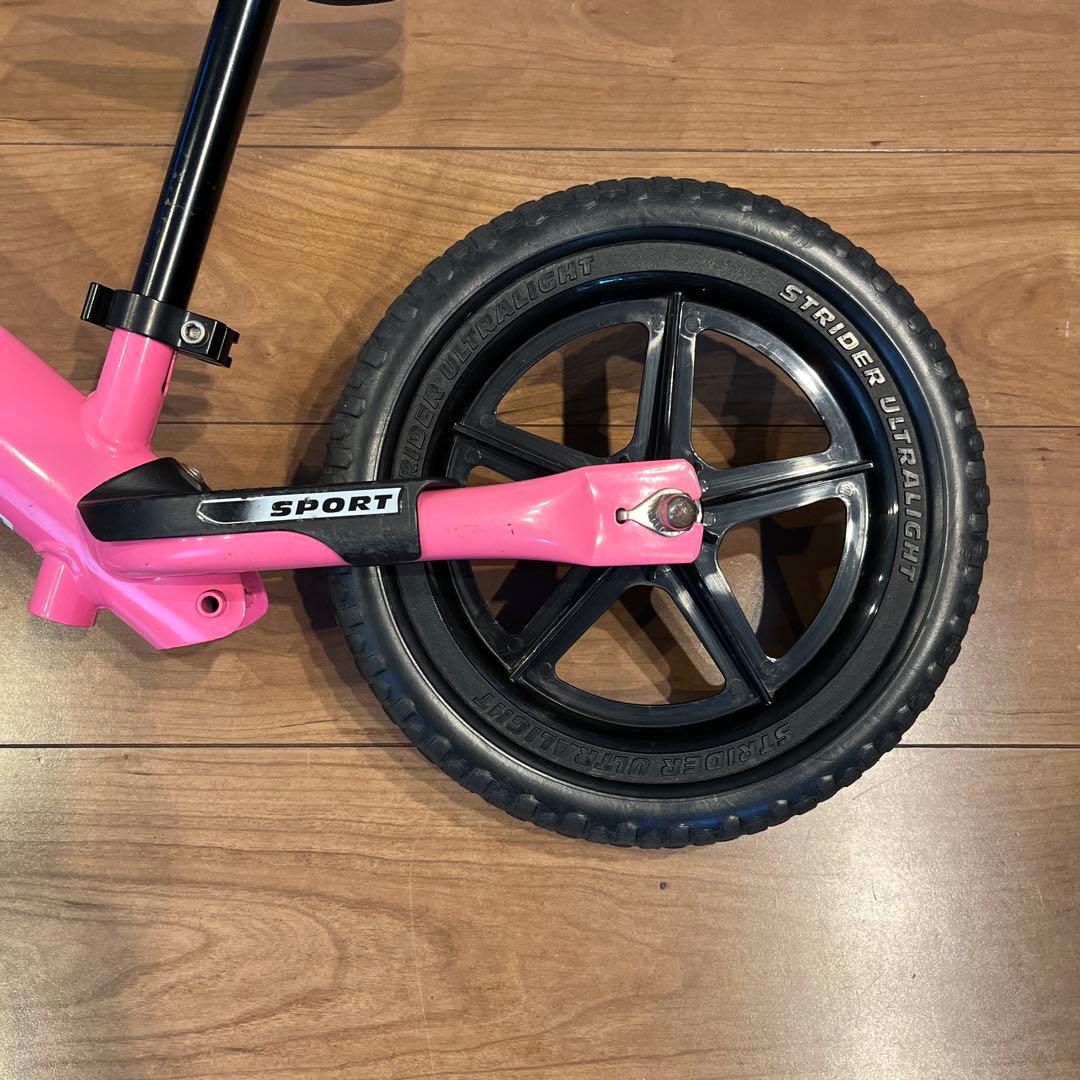 ストライダー　STRIDER 12 Sport バランスバイク ピンク