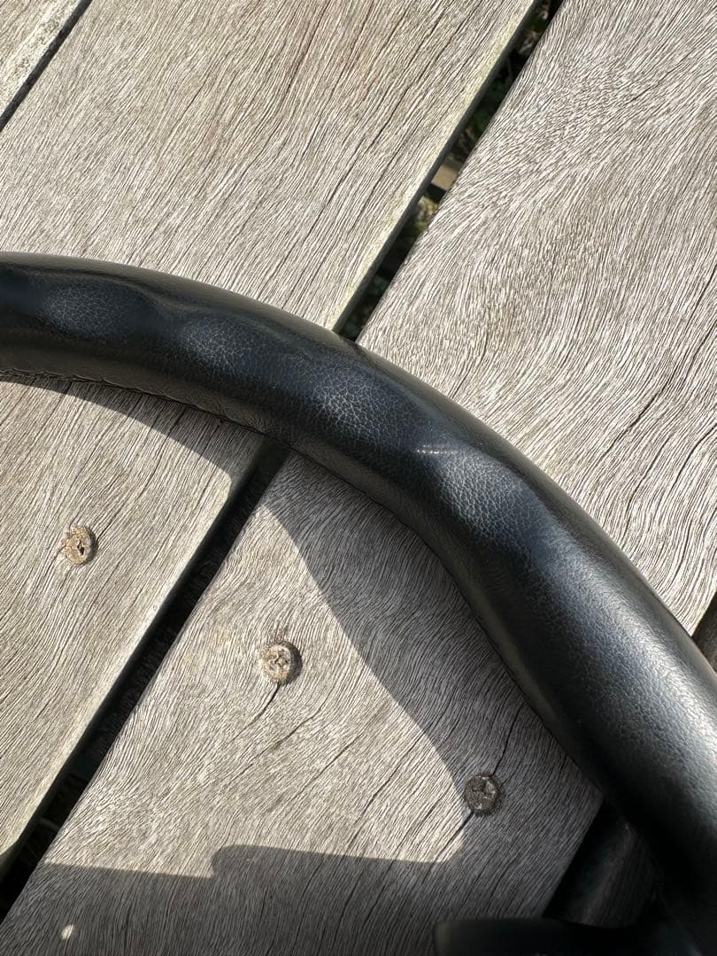 NARDI GARA4 TYPE4 365mm ブラックレザー