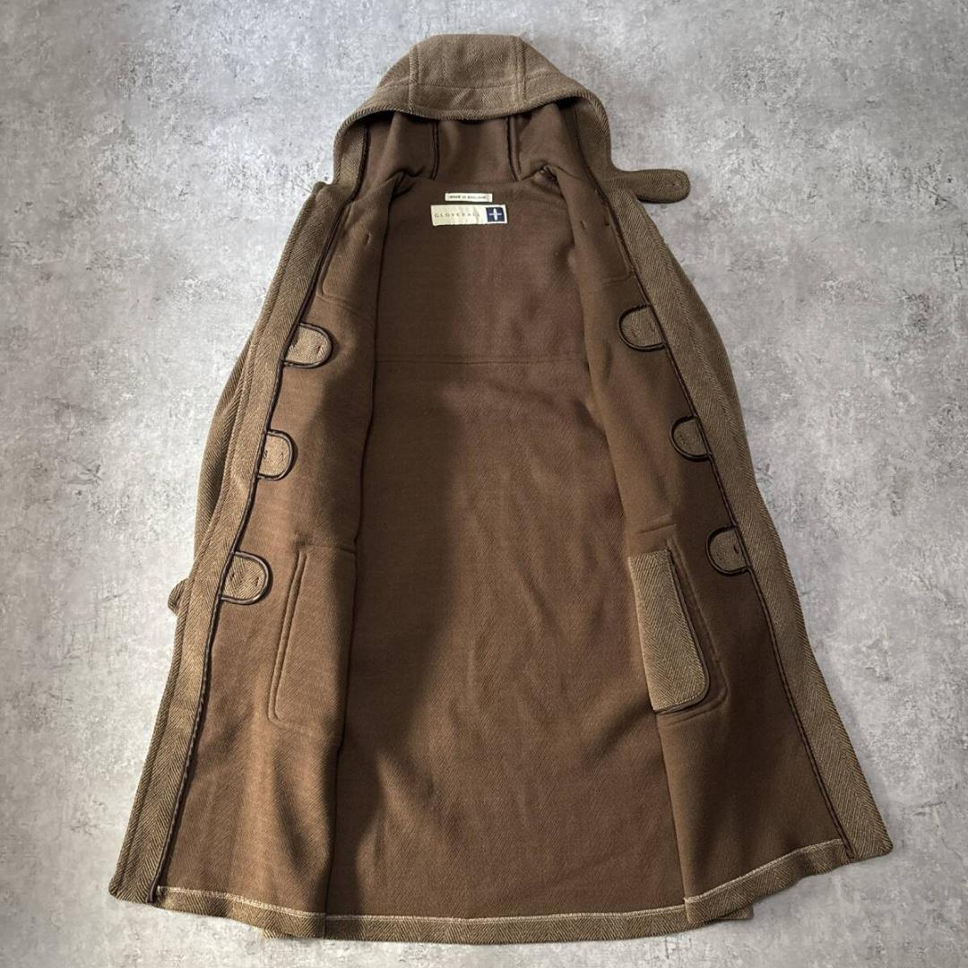 グローバーオール ムーアブルック キングストン ダッフルコート 48 ブラウン