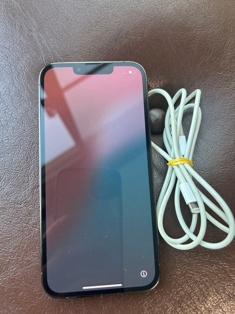 極美品　IPhone 13pro 128G バッテリー86% SIMフリー