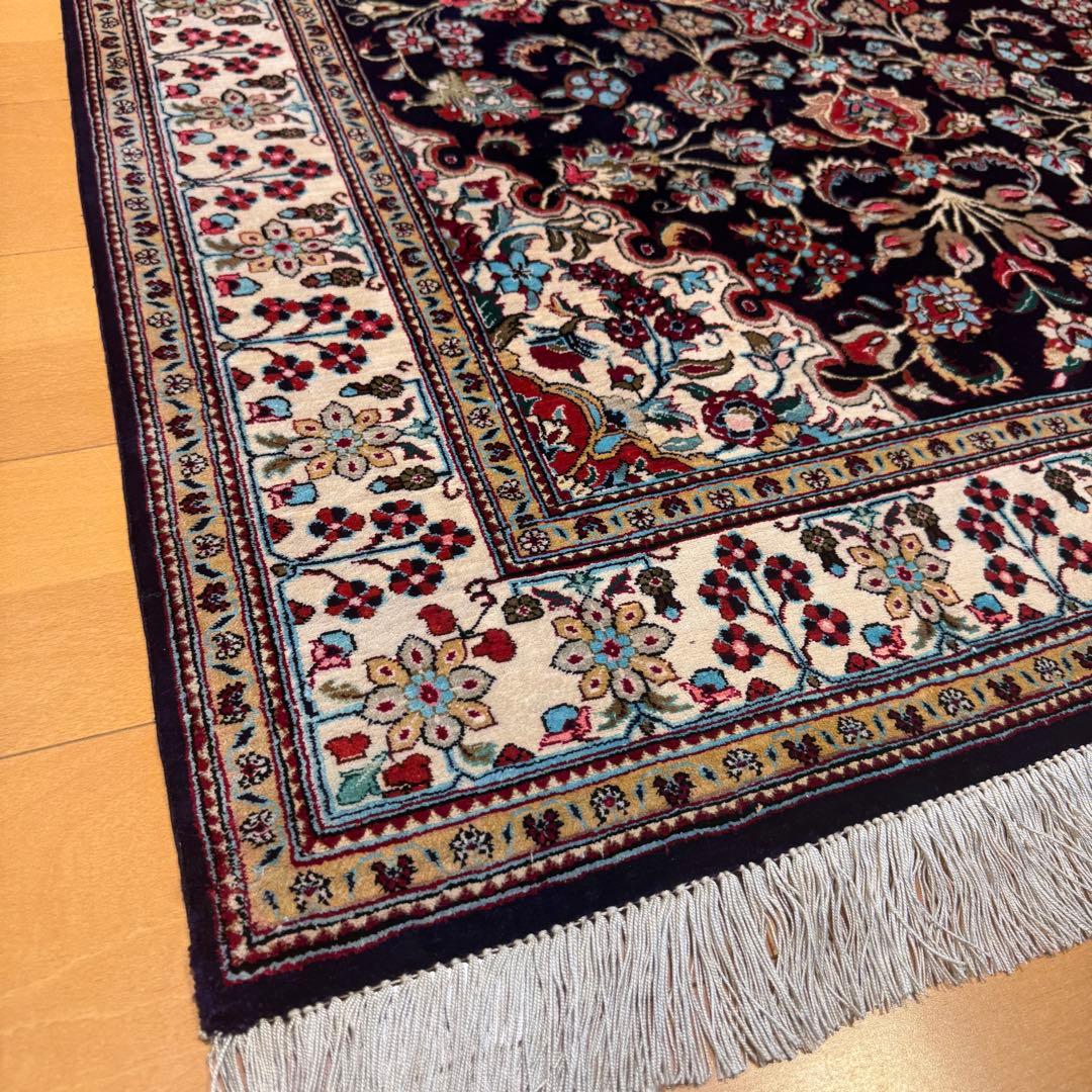 ペルシャ絨毯　シルク 100% SILK クム