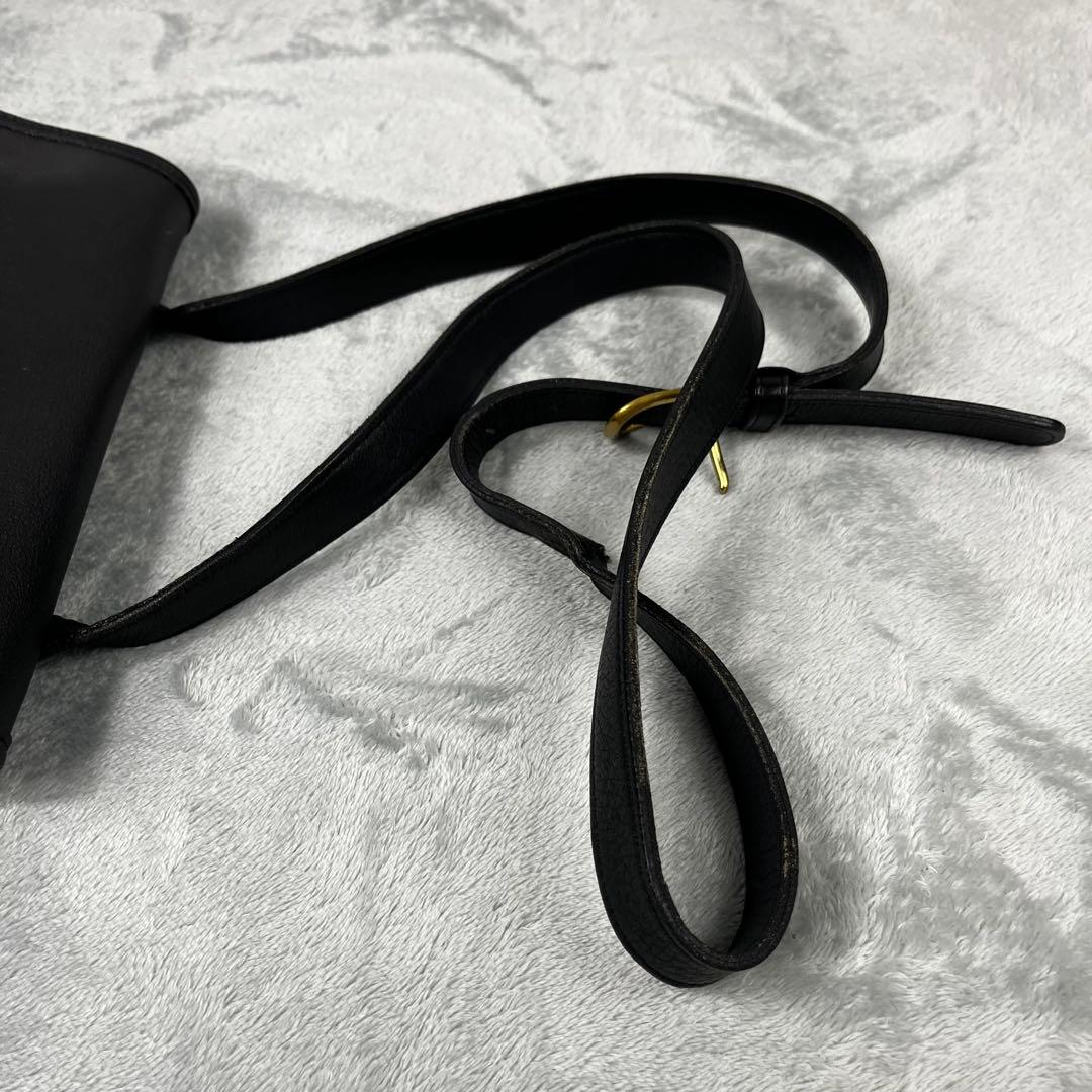 Old Coach ショルダーバッグ 9979 ブラック 黒 ターンロック