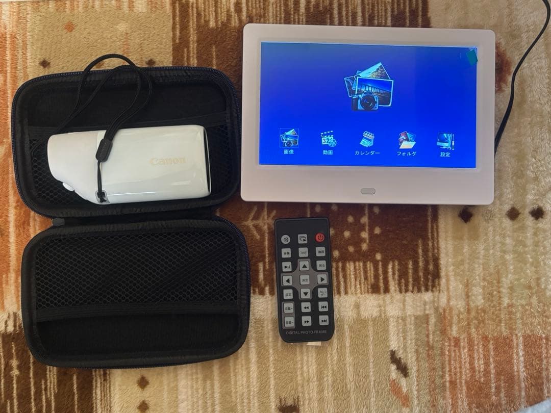 Canon 望遠鏡型カメラ デジタルフォトフレーム付