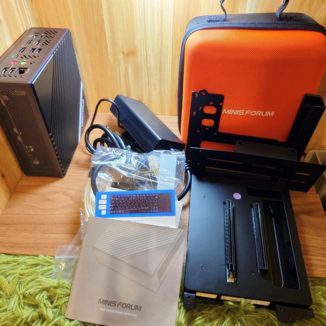 Minisforum B550 64GB/1TBメモリとSSD増設済 5700G