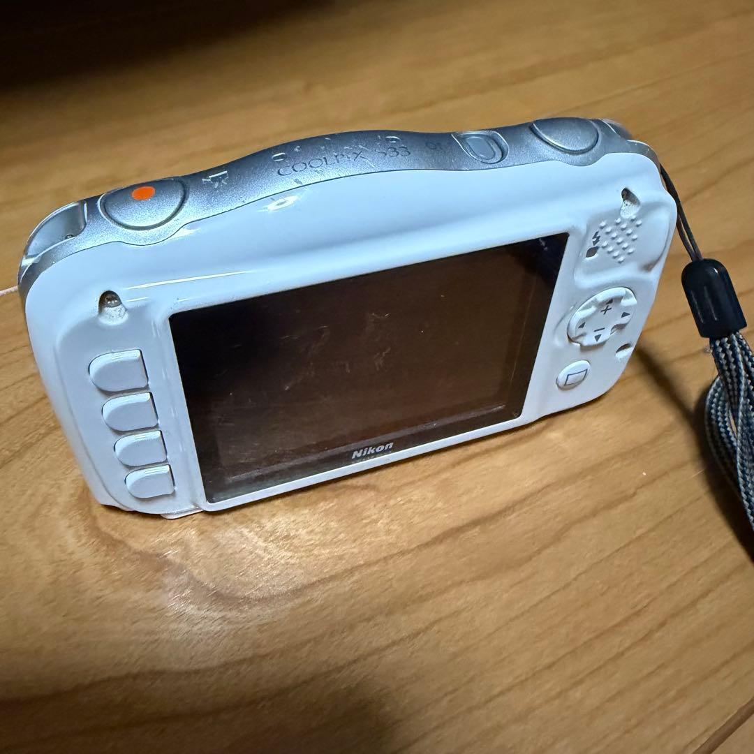 Nikon ニコン COOLPIX デジカメ S33 ホワイト