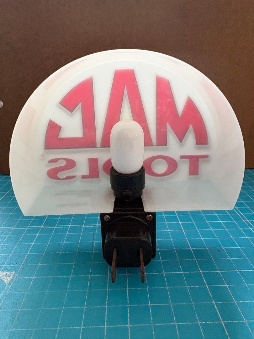 希少 MAC TOOLS ドームロゴ型ナイトライト