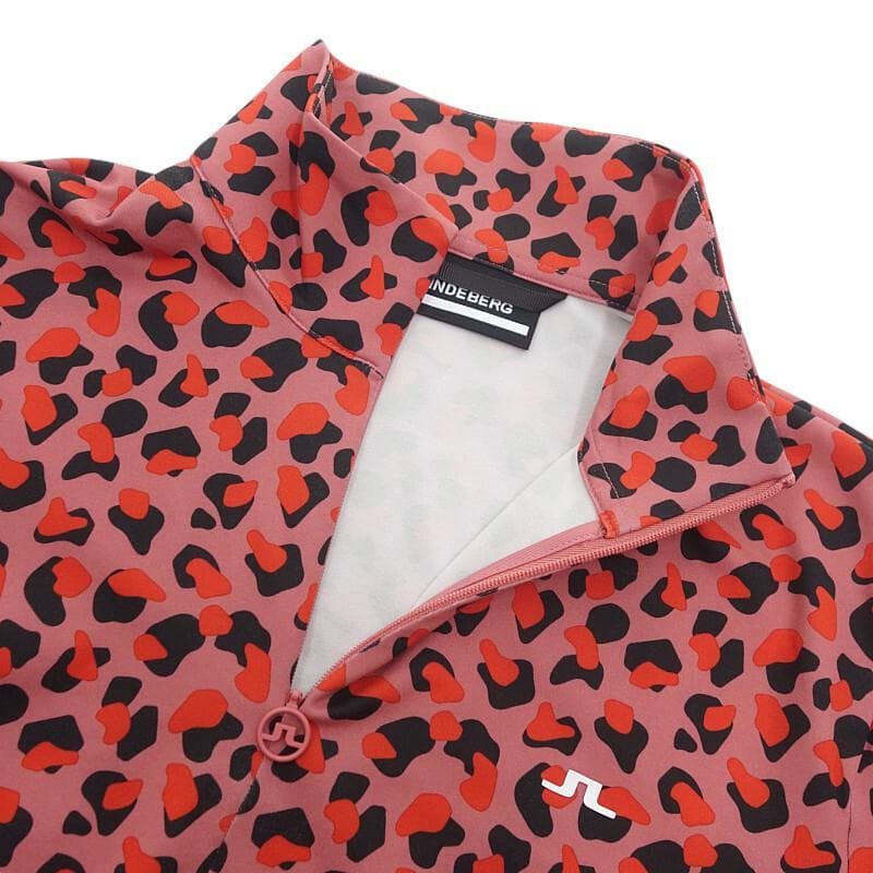 オシャレ J.LINDEBERG ストレッチ ハーフジップ シャツ