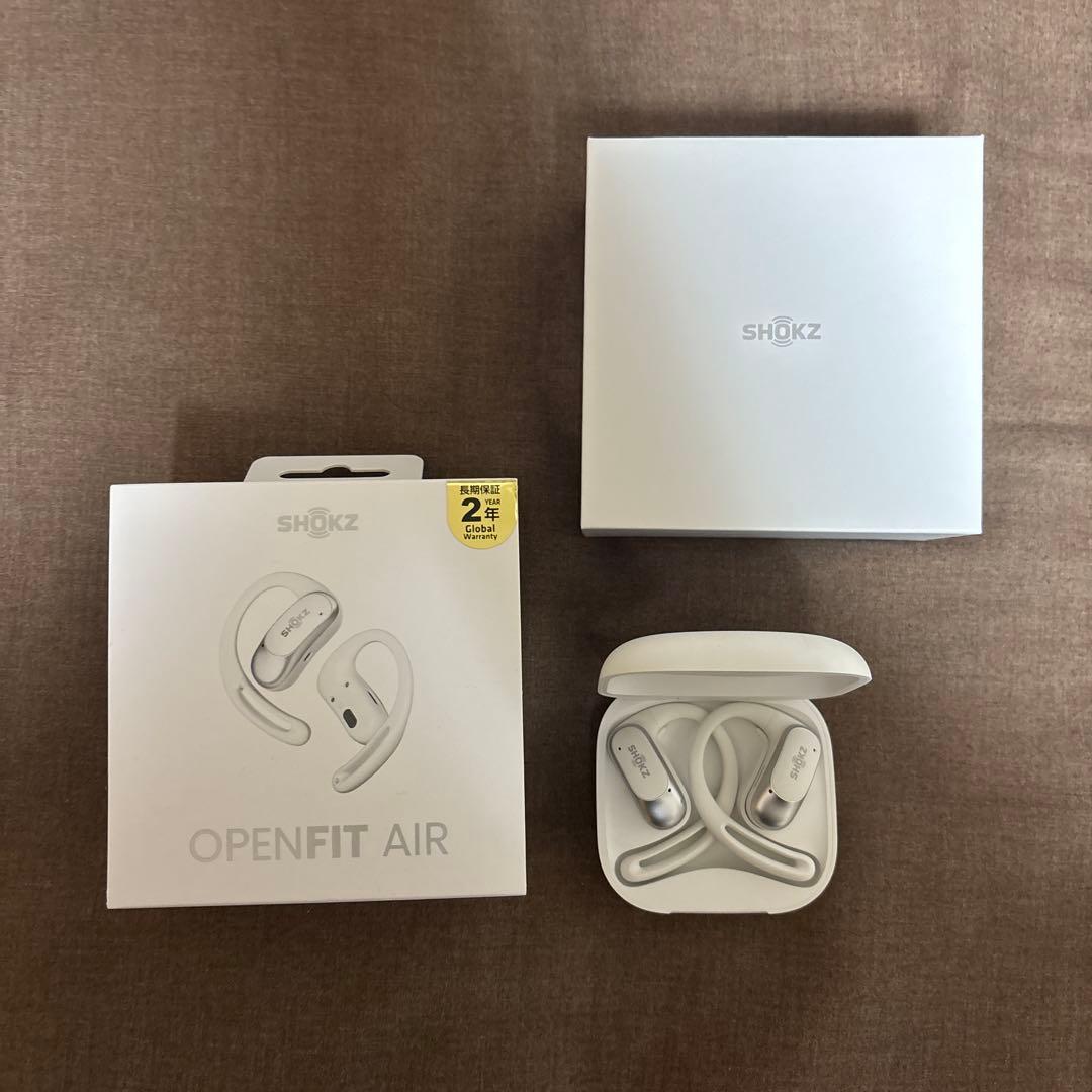 SHOKZ OPENFIT AIR ホワイト