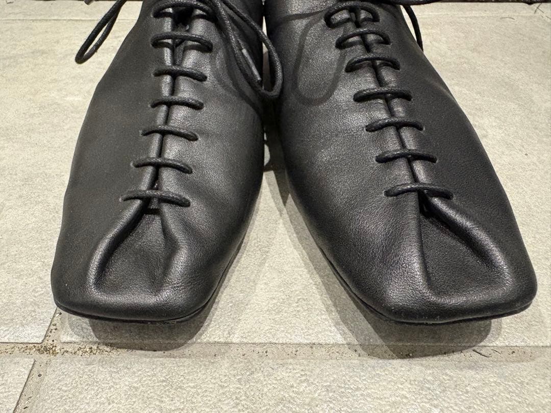 TODAYFUL Laceup Leather Shoes ブラック