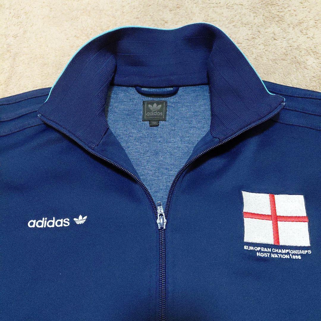 【激レア・良品】アディダス adidas トラックジャケット ジャージ ネイビー