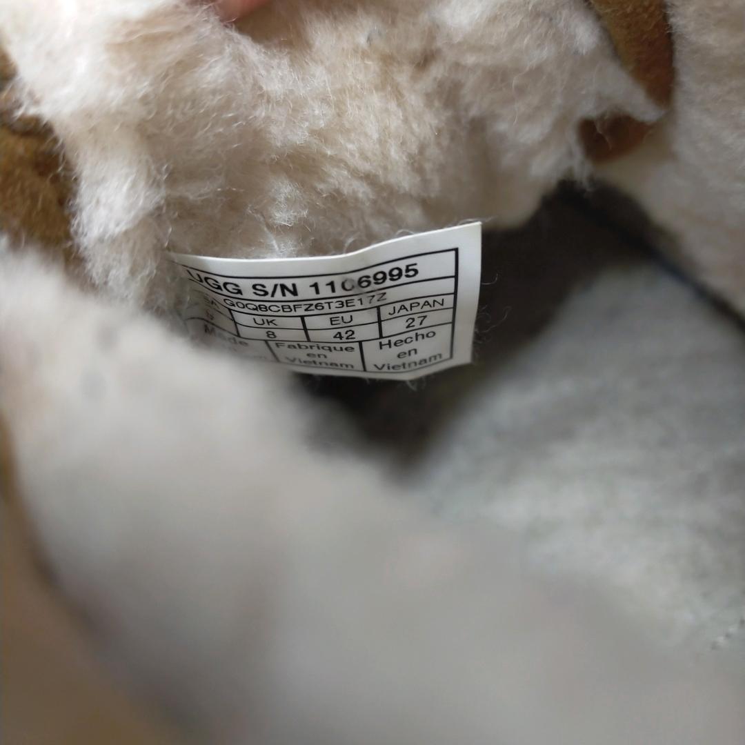 PoPo様限定 UGG　ムートンブーツ　ニューメルフレックス　茶　27