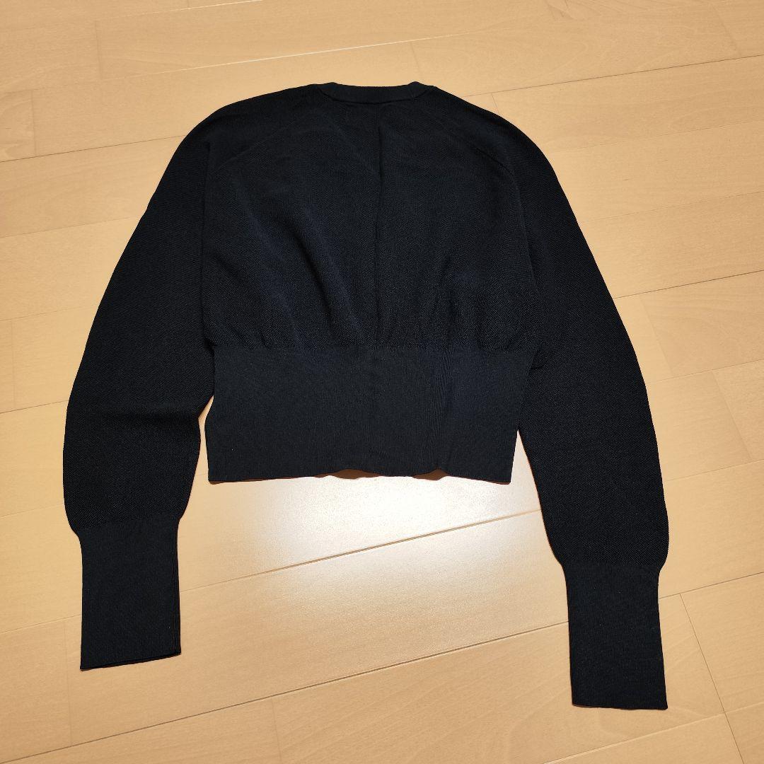 極美品 フレッドペリー × レイビームス / 別注 Vネックカーディガン 黒