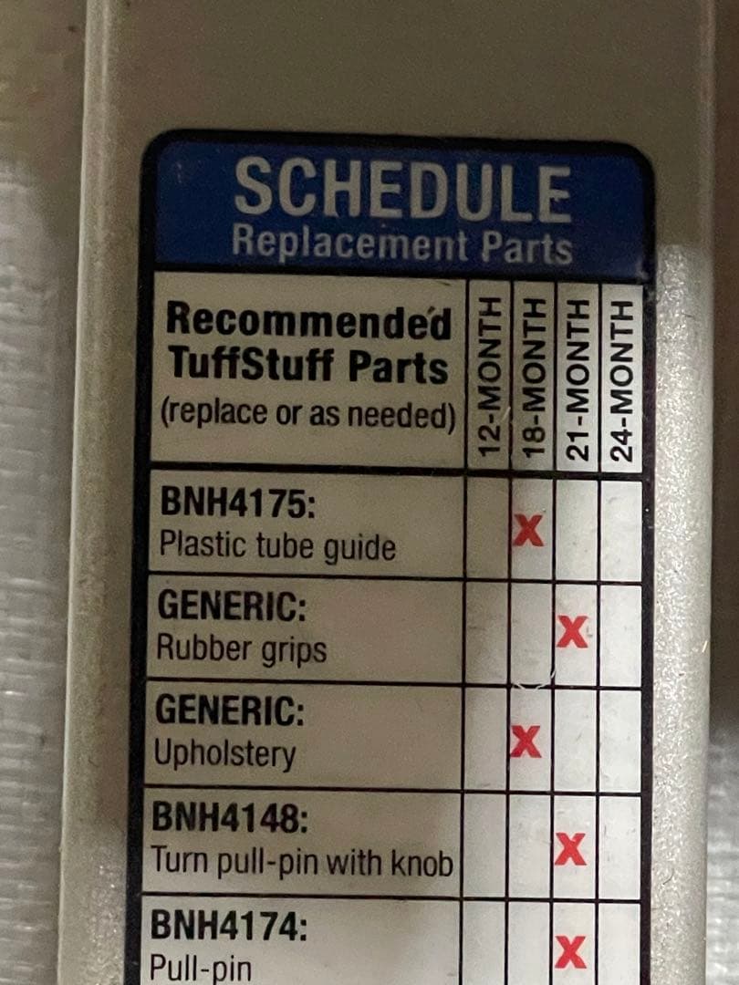 TUFFSTUFF（タフスタッフ）マルチパーパスベンチ(アタッチメント付き)