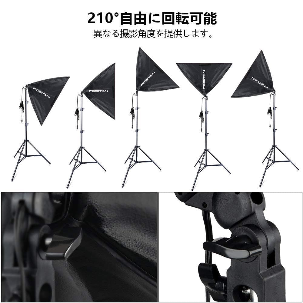 ３３点セット 照明キット ３色背景付き