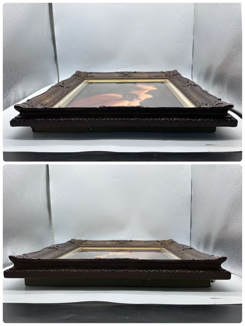 【真作】谷崎勉 油彩 6号 裸婦 元青龍社構成員 油彩 直筆サイン　-292-