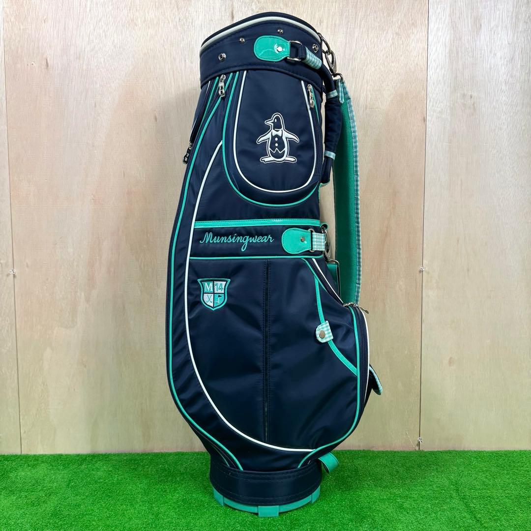 【美品】 Munsingwear キャディバッグ マンシングウェア 6分割
