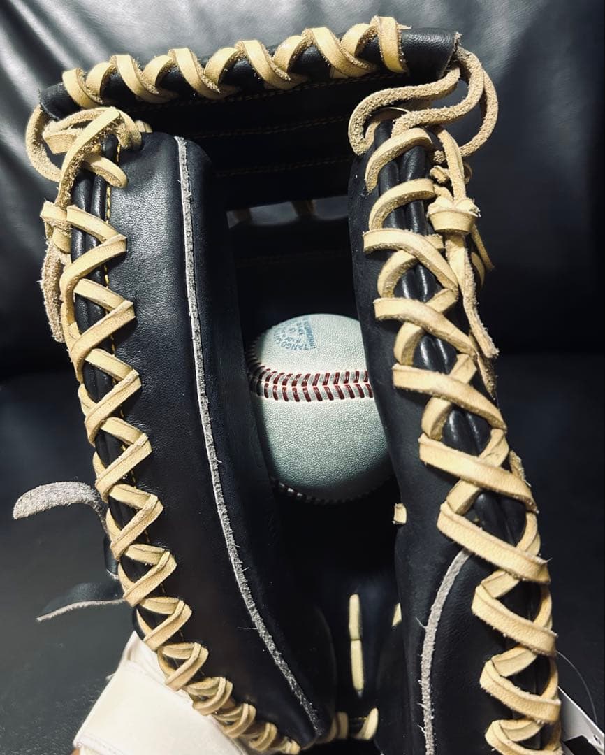 ハタケヤマ 軟式 ミット クロス締めカスタム HATAKEYAMA M8 谷繁型