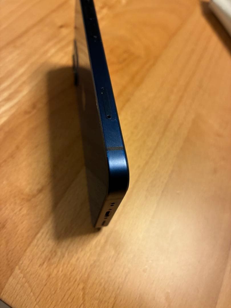 iPhone 12 mini 64GB ブルー 液晶交換有 Face ID不可