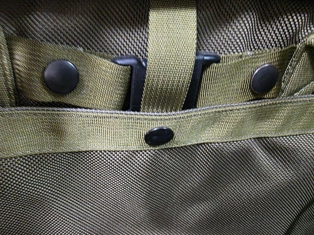 美品☆ブリーフィング 2way ビジネスバッグ ショルダー グリーン