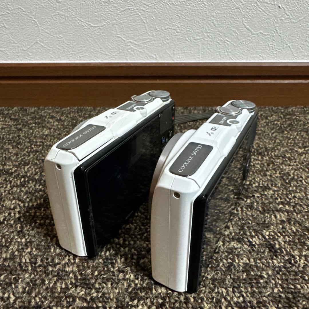 Nikon COOLPIX S9700 ホワイト デジカメ ジャンク