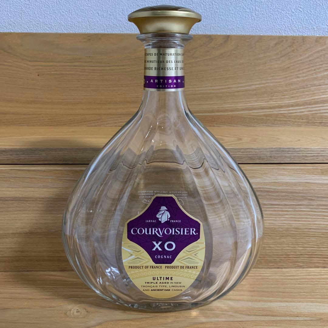 マーテルXXO他 コニャック空瓶4本