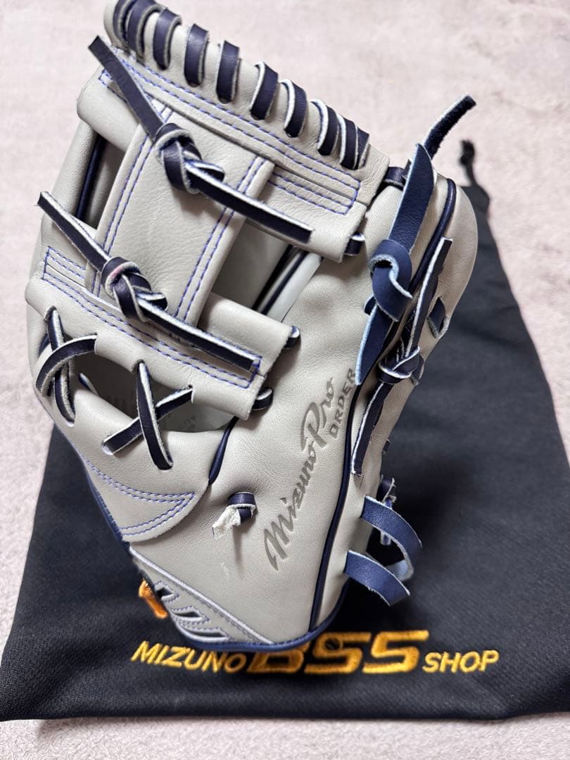 Mizuno Pro オーダー軟式グローブ 羽賀ジャパン　長岡モデル小ユニ仕様