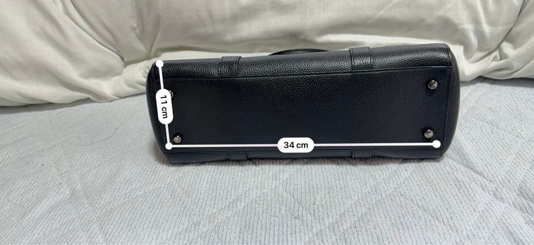 COACH 黒 レザー トートバッグ