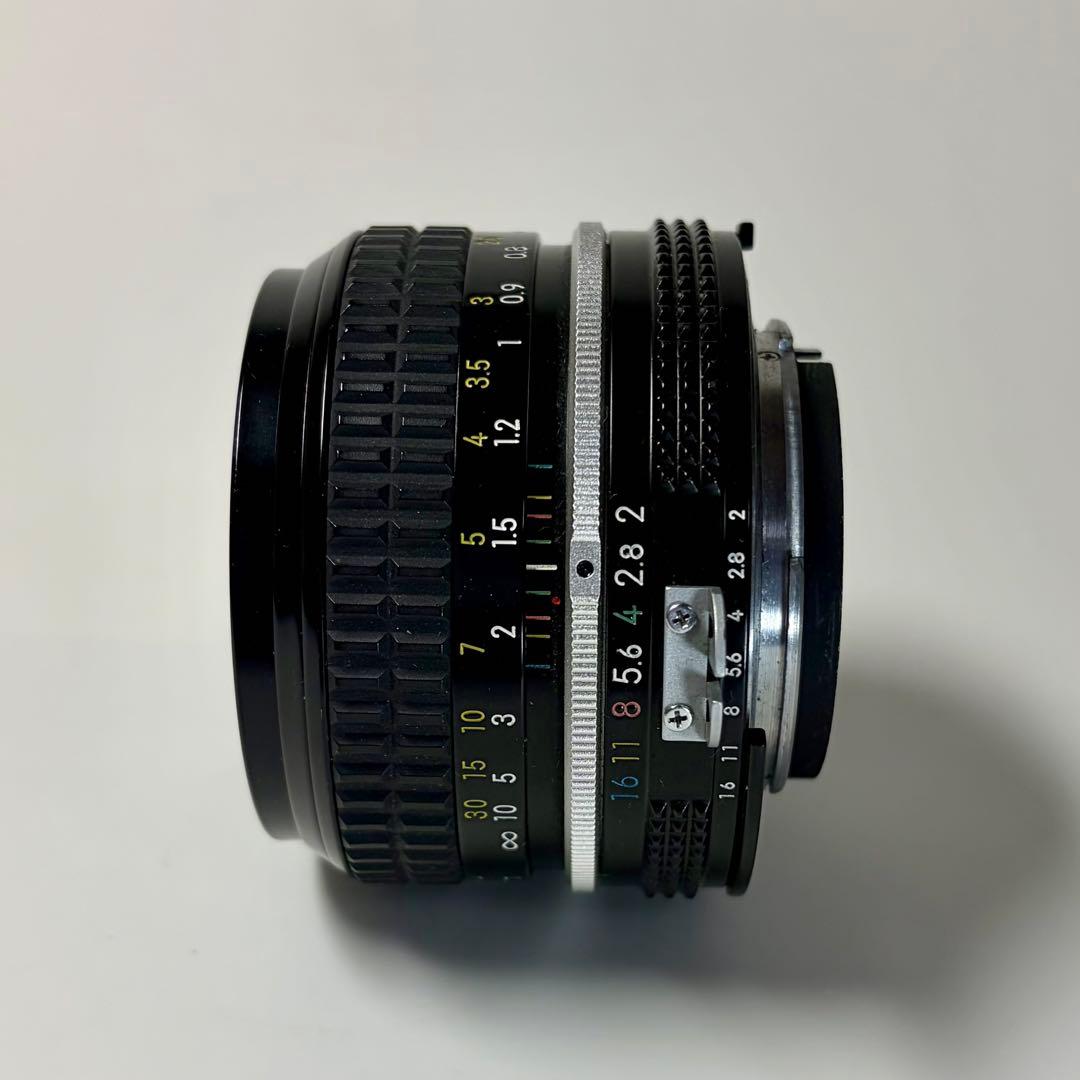 Nikon Nikkor 50mm f/2 レンズ