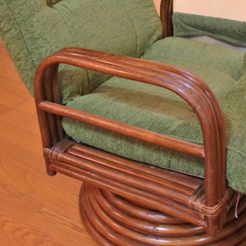 リクライニングソファ ラタン 籐家具 南国スタイル リゾート 214-1348