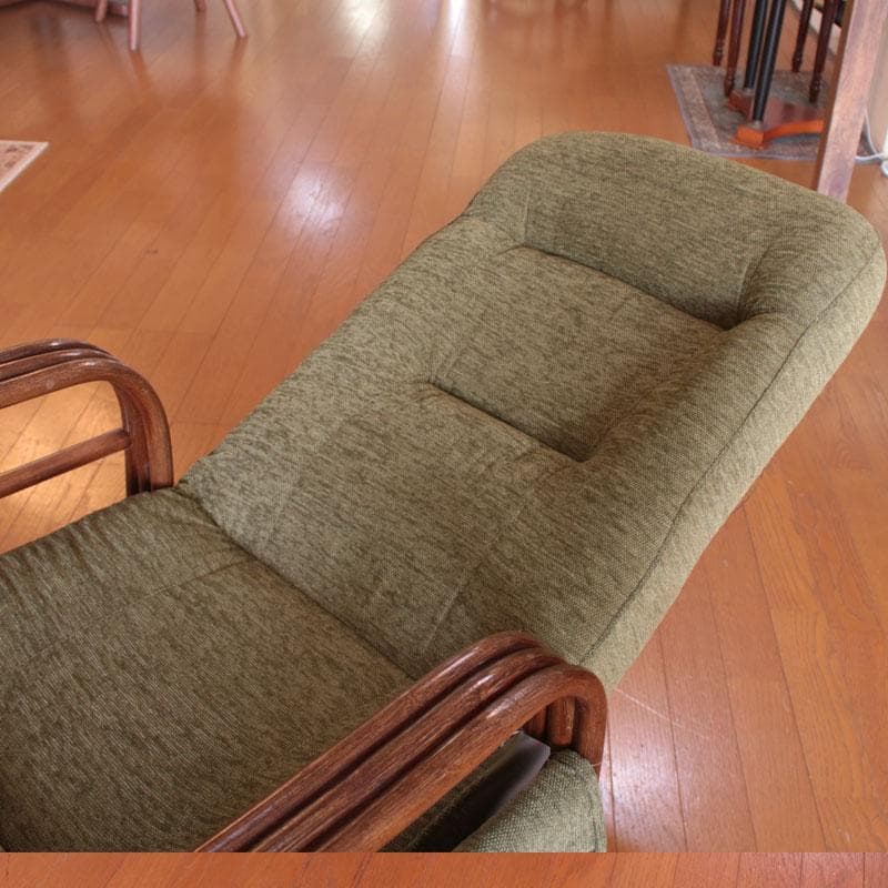 リクライニングソファ ラタン 籐家具 南国スタイル リゾート 214-1348