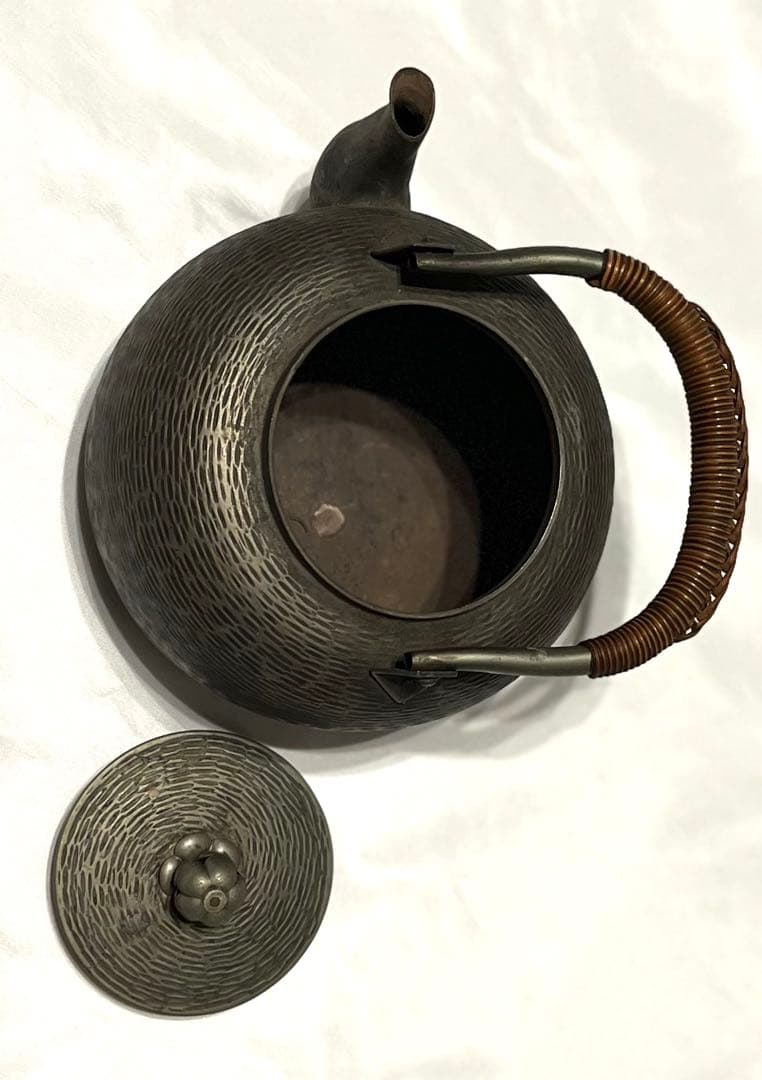 祖父の蔵出し　鉄茶瓶