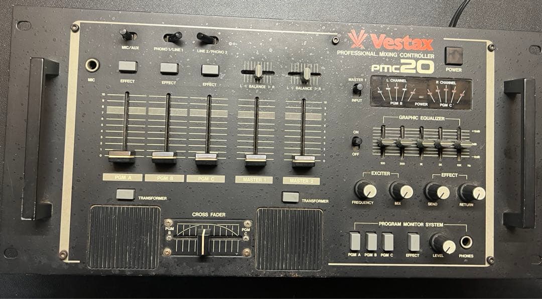 【DJミキサー】Vestax ベスタクス PMC20 PMC-20 PMC 20